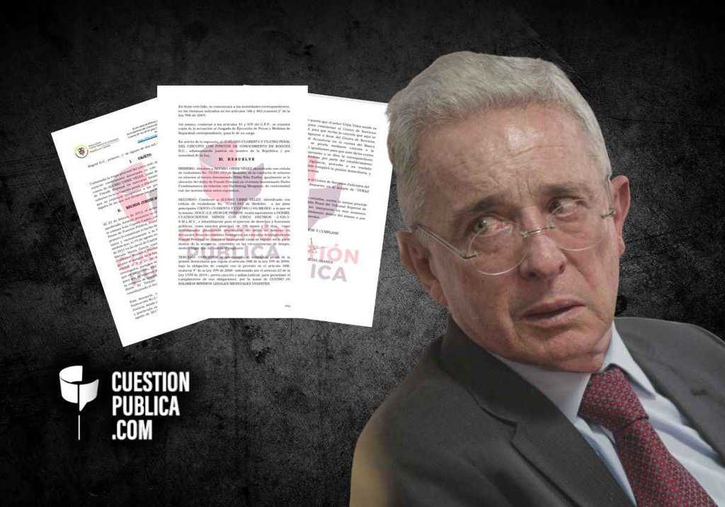 Condena al expresidente Uribe incluye millonaria multa y extensa inhabilidad
