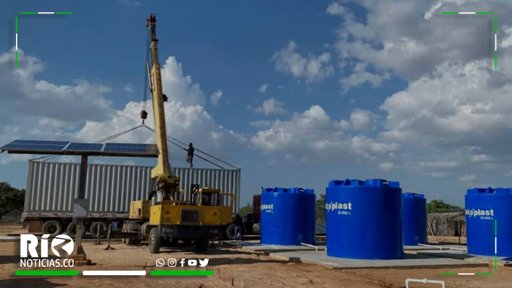 Agua potable con energía solar llega a más de 5.800 indígenas Wayuu en La Guajira