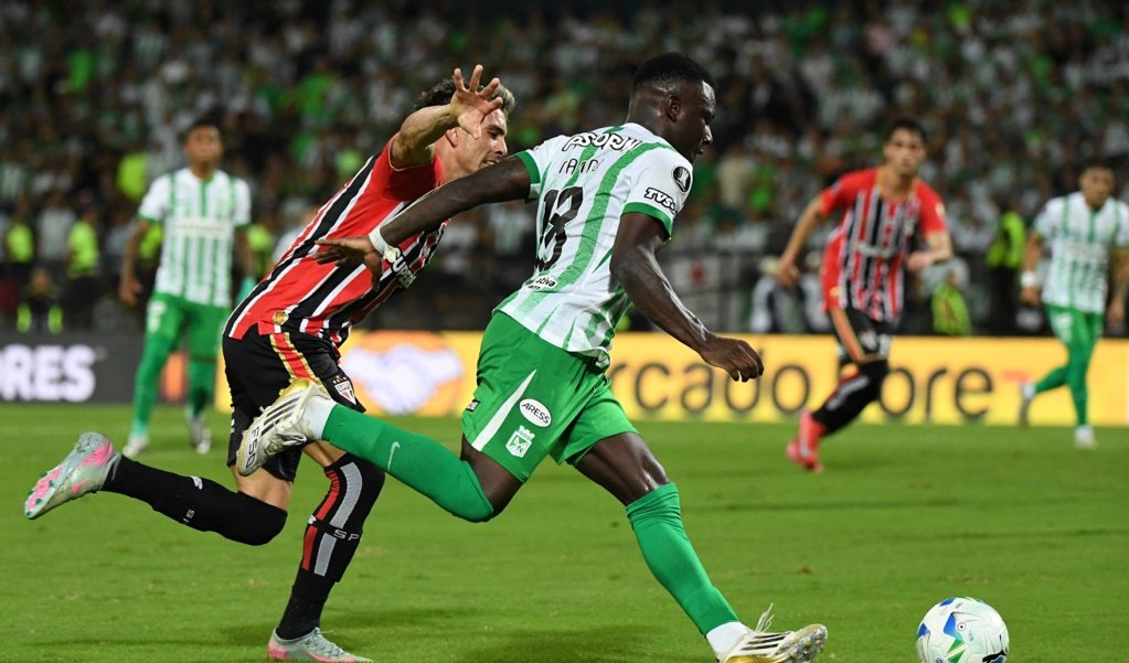 La preocupante lesión de Marino Hinestroza enciende las alarmas en Atlético Nacional