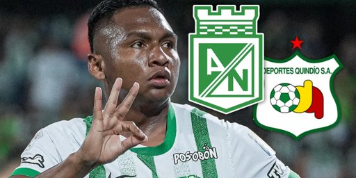Nacional golea al Quindío y deja la serie de Copa BetPlay casi sentenciada